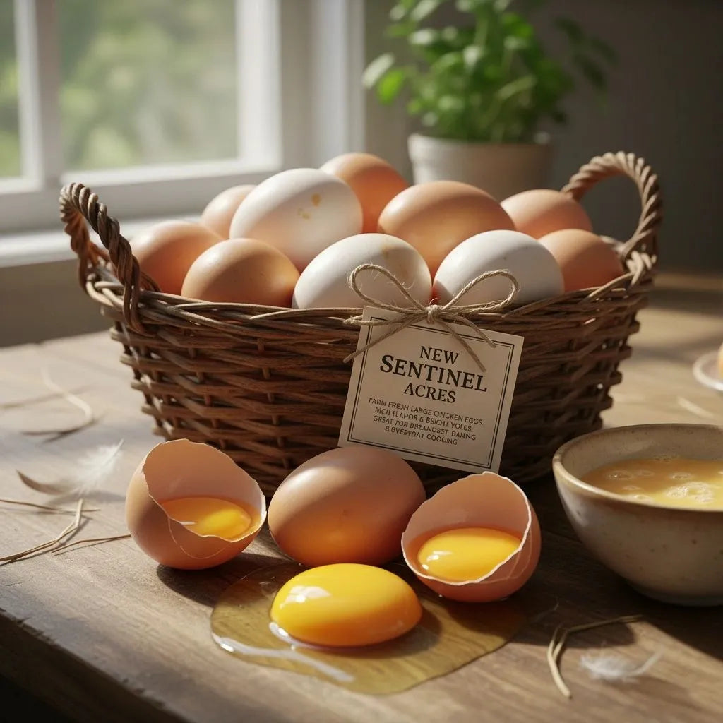 Farm Fresh Large Chicken Eggs