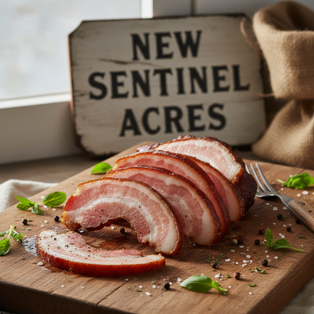 Farm Raised Kunekune Sliced Jowl Bacon